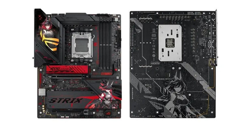 ASUS представя ROG Strix X870-H Gaming WiFi7 S – нова AM5 дънна платка за геймъри! ASUS представя ROG Strix X870-H Gaming WiFi7 S – нова AM5 дънна платка за геймъри!