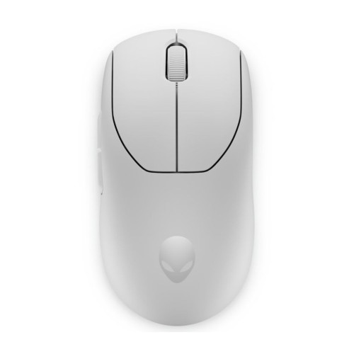 Безжична мишка Alienware Pro Wireless Gaming Mouse, Lunar Light