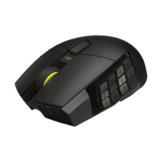 Безжична мишка Corsair Scimitar Elite Wireless SE, Black