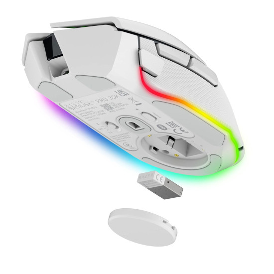 Безжична мишка Razer Basilisk V3 Pro 35K, 35000 DP, White