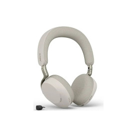 Безжични слушалки Jabra Evolve3 75 MS, Link390c, Warm Gray