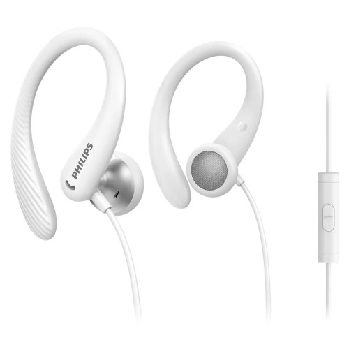 Безжични слушалки PHILIPS TAA1105WT Sport, White