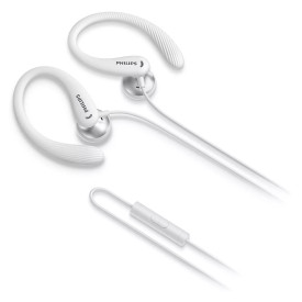 Безжични слушалки PHILIPS TAA1105WT Sport, White