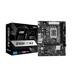 Дънна платка ASRock B760M-H2/M.2, LGA1700, DDR5, Micro ATX, HDMI, USB 3.2, SATA3, M.2, Realtek LAN
