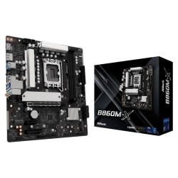 Дънна платка ASROCK B860M-X, LGA1851, DDR5, mATX