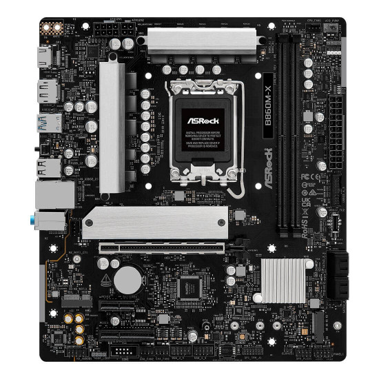 Дънна платка ASROCK B860M-X, LGA1851, DDR5, mATX