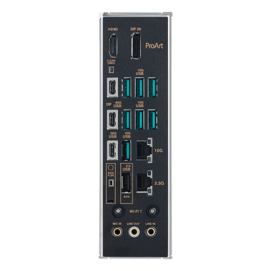 Дънна платка ASUS ProArt X870E-CREATOR WIFI, AM5, DDR5, ATX, PCIe 5.0