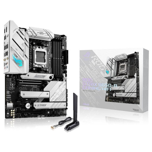 Дънна платка ASUS ROG STRIX B650-A GAMING WIFI, AM5, DDR5, ATX, PCIe 5.0, WiFi 6E