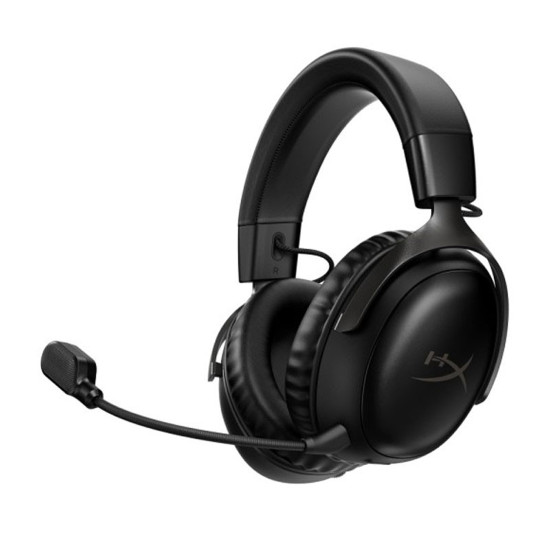 Безжични слушалки HyperX Cloud III Wireless, Black