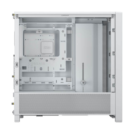 Кутия за компютър Corsair FRAME 4000D, Mid-Tower, White