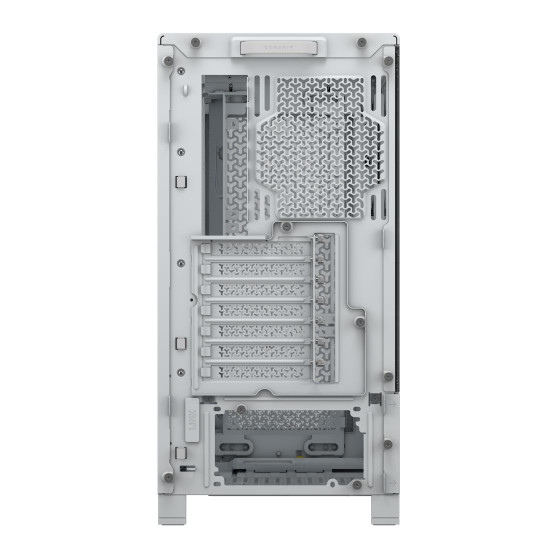 Кутия за компютър Corsair FRAME 4000D, Mid-Tower, White