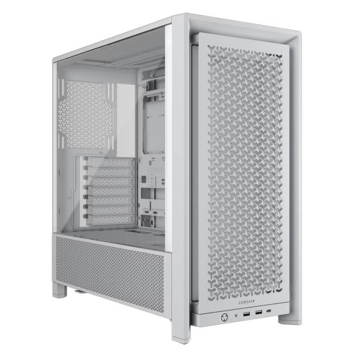 Кутия за компютър Corsair FRAME 4000D, Mid-Tower, White