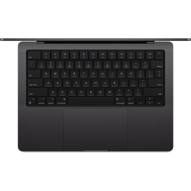 Лаптоп APPLE MacBook Pro, 14 инча, M4 Pro чип, 12-ядрен процесор, 16-ядрен графичен процесор, 24GB RAM, 512GB SSD, Space Black