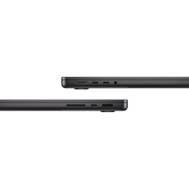 Лаптоп APPLE MacBook Pro, 14 инча, M4 Pro чип, 12-ядрен процесор, 16-ядрен графичен процесор, 24GB RAM, 512GB SSD, Space Black