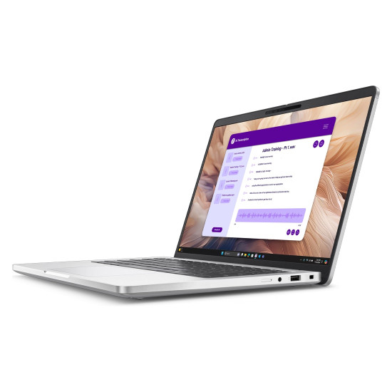 Лаптоп DELL Pro 14 Plus (PB14250), Intel Core i5 120U, 10 ядра, до 5.0GHz, 14.0 инча FHD 1920x1200, 16GB DDR5, 512GB SSD, Intel Graphics