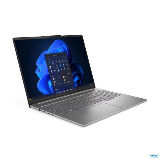 Лаптоп LENOVO IdeaPad Pro 5, Intel Core Ultra 5 225H, 16 инча, 2.8K OLED, 500 нита, 120Hz, HDR, 32GB DDR5x, Intel Arc Graphics, 512GB SSD, Luna Grey