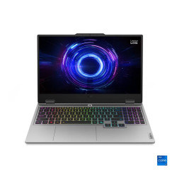 Лаптоп Lenovo LOQ 15IRX10, 15.6 инча FHD, Intel Core i5-13450HX, RTX 5060 8GB, 24GB DDR5, 512GB SSD, Luna Grey