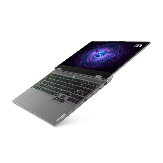 Лаптоп Lenovo LOQ, Intel Core i5-13450HX, 15.6 инча FHD 144Hz sRGB, 24GB DDR5, 512GB SSD, RTX4050 6GB, Luna Grey