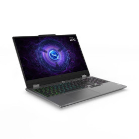 Лаптоп Lenovo LOQ, Intel Core i5-13450HX, 15.6 инча FHD 144Hz sRGB, 24GB DDR5, 512GB SSD, RTX4050 6GB, Luna Grey