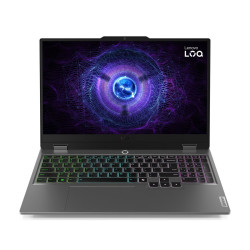 Лаптоп Lenovo LOQ, Intel Core i5-13450HX, 15.6 инча FHD 144Hz sRGB, 24GB DDR5, 512GB SSD, RTX4050 6GB, Luna Grey