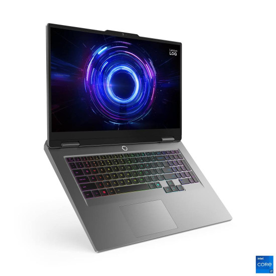 Лаптоп LENOVO LOQ, Intel Core i5-13450HX, 17.3 инча, FHD, 165Hz, 32GB DDR5, 1TB SSD, RTX5050 8GB, Luna Grey