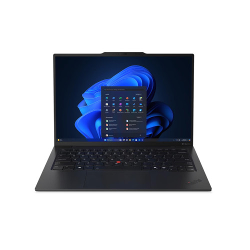 Лаптоп Lenovo ThinkPad X1 Carbon Gen 13 Aura Edition, 14 инча OLED 2.8K, Core Ultra 7 265U, 64GB LPDDR5x, 1TB SSD PCIe 5.0, Windows 11 Pro, Wi-Fi 7, Black