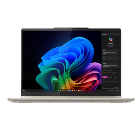 Лаптоп LENOVO Yoga 7 2-in-1 Intel Core Ultra 5 226V, 14 инча, 2.8K OLED, 500N, 120Hz, Touch, 16GB DDR5, 1TB SSD, Windows 11 Home, Seashell