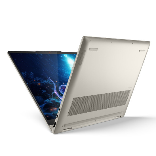 Лаптоп LENOVO Yoga 7 2-in-1 Intel Core Ultra 5 226V, 14 инча, 2.8K OLED, 500N, 120Hz, Touch, 16GB DDR5, 1TB SSD, Windows 11 Home, Seashell