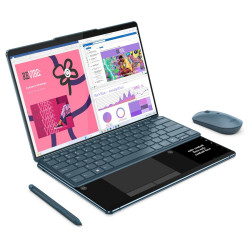 Лаптоп Lenovo Yoga Book 9, Intel Ultra 7 155U, 2x13.3 инча 2.8k OLED Touch, 32GB DDR5, 1TB SSD, Windows 11 Pro