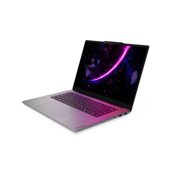 Лаптоп Lenovo Yoga Pro 7, NVIDIA N1X 650, 15.3 инча WQXGA OLED, 165 Hz, 32 GB DDR5 RAM, 1 TB PCIe SSD, Windows 11 Home, Thunder Grey
