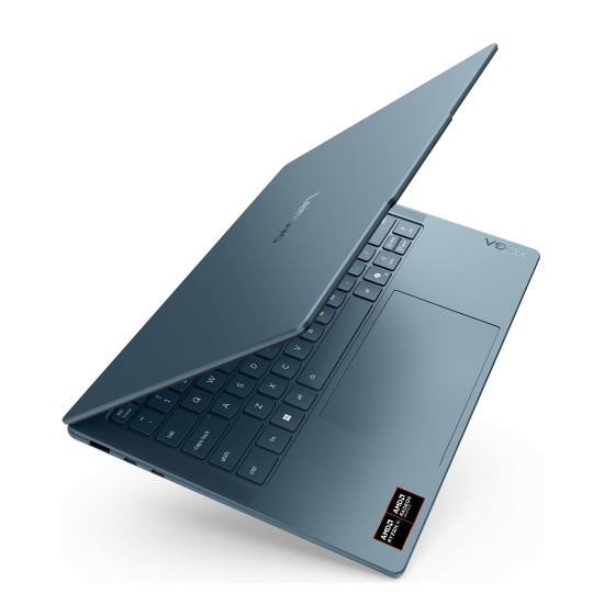 Лаптоп LENOVO Yoga Slim 7, AMD Ryzen AI 7 345, 14 инча, 16 GB DDR5, 1 TB PCIe, Tidal Teal