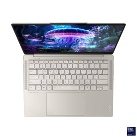 Лаптоп Lenovo Yoga Slim 7, Intel Core Ultra 7 258V, 14 инча WUXGA OLED 400N, 32GB DDR5x, 512GB SSD, Windows 11 Home, Seashell
