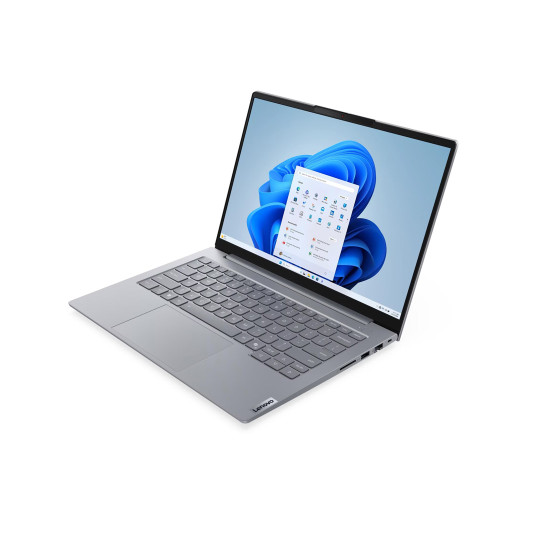 Лаптоп ThinkBook 14 G8 IRL, 14 инча, Intel Core 5 210H, 8 ядра, 12 нишки, 2.2GHz до 4.8GHz, 8GB DDR5, 512GB SSD, Intel Graphics, Luna Grey