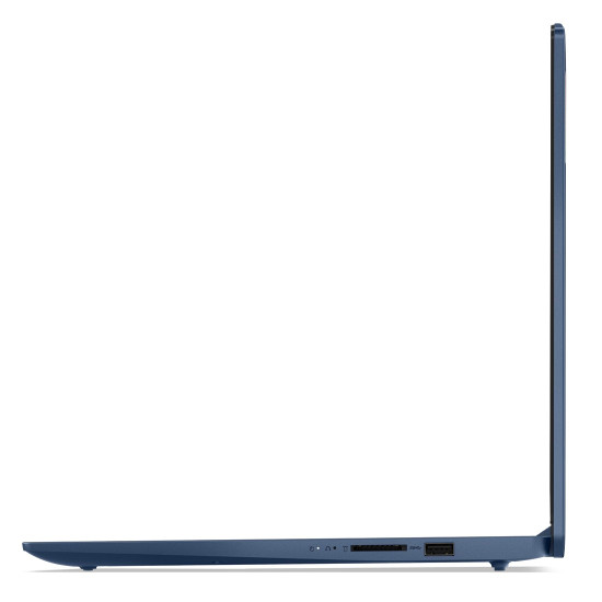 Лаптоп LENOVO IdeaPad Slim 3, Intel Core i5-120U, 15.6 инча, FHD, 16GB DDR5, 512GB SSD, Син