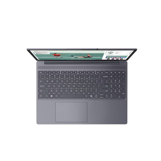 Лаптоп LENOVO IdeaPad Slim 3, Intel Core 5 320, 15.3 инча WUXGA, 400 нита, 16GB DDR5 RAM, 512GB SSD, Luna Grey