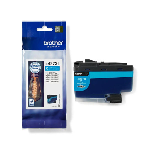 Мастило BROTHER LC427XLC Cyan 