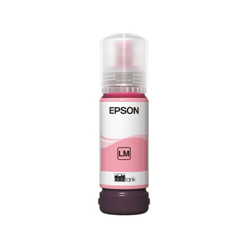 Мастило EPSON 1LB 107 EcoTank, C13T09B640, Light Magenta