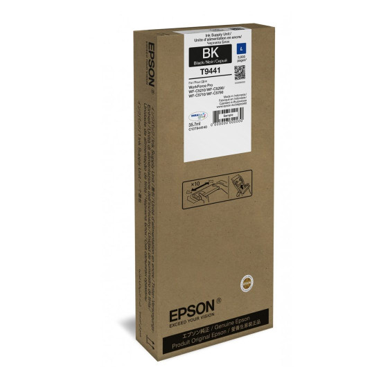 Мастило EPSON DURABrite Ultra T9441, C13T944140, Black