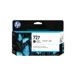 Мастило HP 727, B3P22A, Matte Black