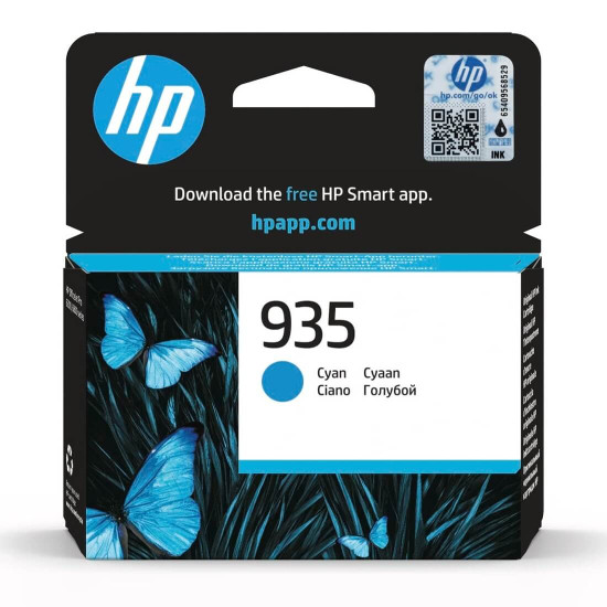 Мастило HP 935, C2P20AE, Cyan