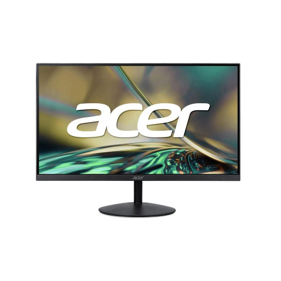 Монитор Acer SA322QUAbmiipx, 31.5 инча, QHD 2560x1440, IPS, 75Hz, 1ms VRB, HDR10, FreeSync, 300 cd/m², HDMI, DisplayPort, Audio Out