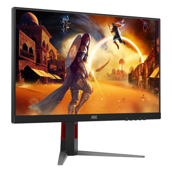 Монитор AOC 27G4HA, 27 инча, Fast IPS, FHD, 200Hz, 1ms, HDMI2.0x2, DP, Speakers