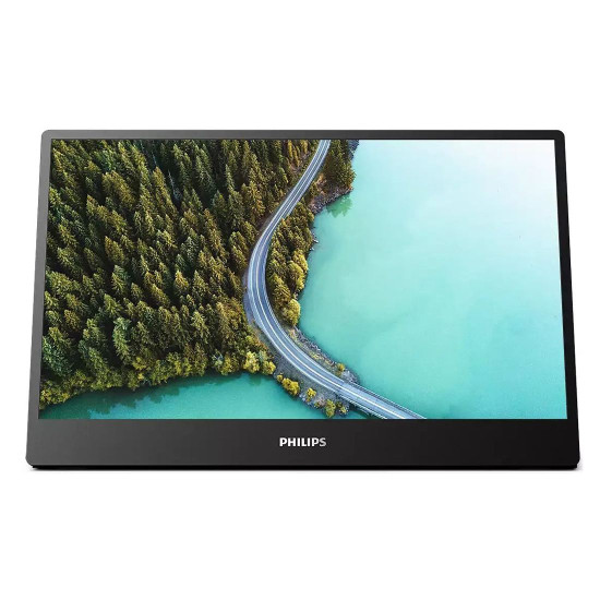 Монитор PHILIPS 3000 Series, 16B1P3302D/00, 15.6 инча, IPS, 1920x1080, USB-C, Черен
