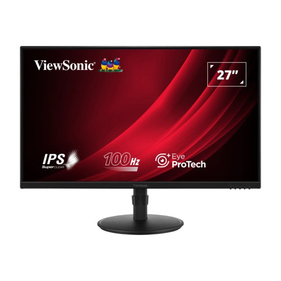 Монитор VIEWSONIC VA2708-4K-HD, 27 инча, IPS, 3840x2160, 16:9, 2xHDMI, DP