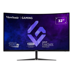Монитор VIEWSONIC VX3218-PC-MHD, 32 инча, FHD, VA, 165Hz, 1ms, 2 x HDMI, DisplayPort, Speakers