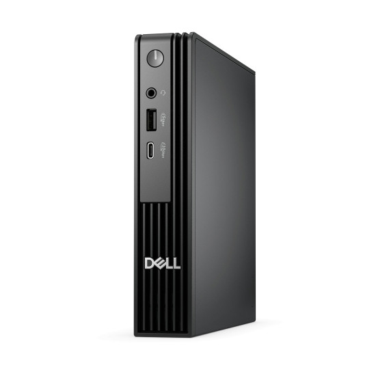 Настолен компютър Dell Pro Micro QCM1250, Intel Core Ultra 5 235T, 1.6GHz, 8GB RAM, 512GB SSD, Intel Xe Graphics, Ubuntu 22.04 LTS