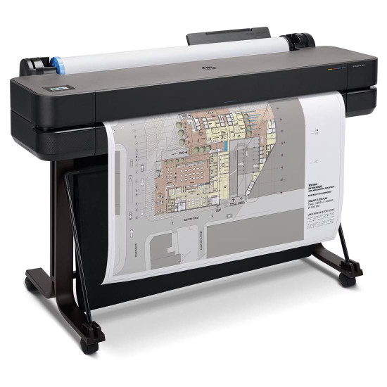 Плотер HP DesignJet T630, 24 инча LFP, 2400x1200 dpi, 0.5 мин/страница, USB, LAN, Wi-Fi