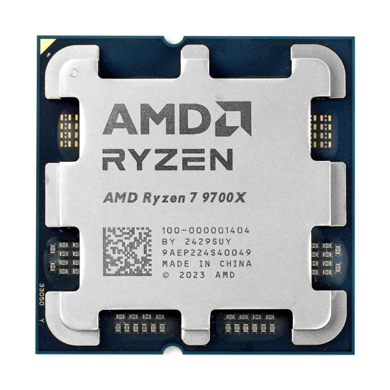 Процесор AMD Ryzen 7 9700X, 5.5GHz, AM5, 8C/16T, 65W, 40MB, TRAY