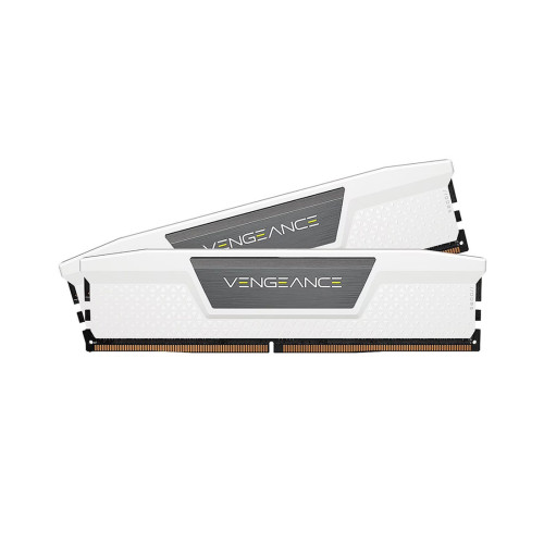 RAM памет Corsair Vengeance, 32GB (2x16GB) DDR5, 6400MT/s, CL32, White, Kit of 2