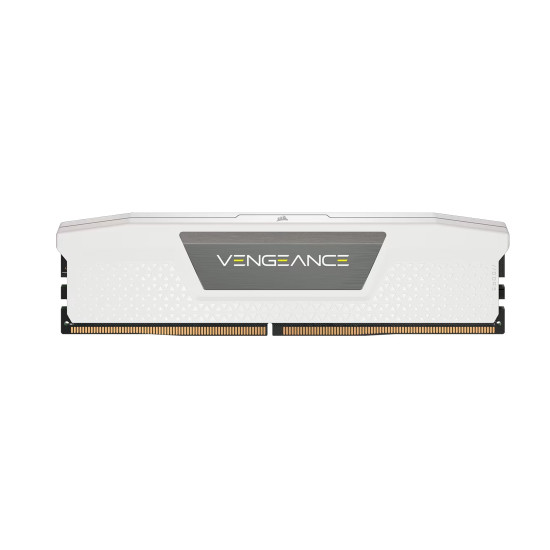 RAM памет Corsair Vengeance, 32GB (2x16GB) DDR5, 6400MT/s, CL32, White, Kit of 2